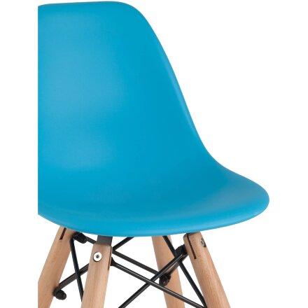 Стул Eames DSW детский голубой 