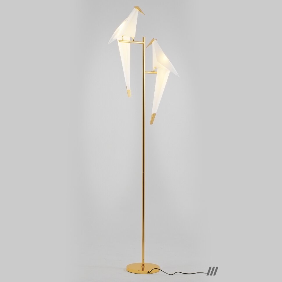 Светодиодный торшер Moderli V3075-2TL origami Birds 2*LED*6W 