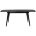 Стол ELIOT 120 MATT BLACK MARBLE SINTERED STONE/ BLACK М-City 