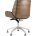 Компьютерное кресло TopChairs офисное TopChairs Crown черное механизм качания крестовина металл 