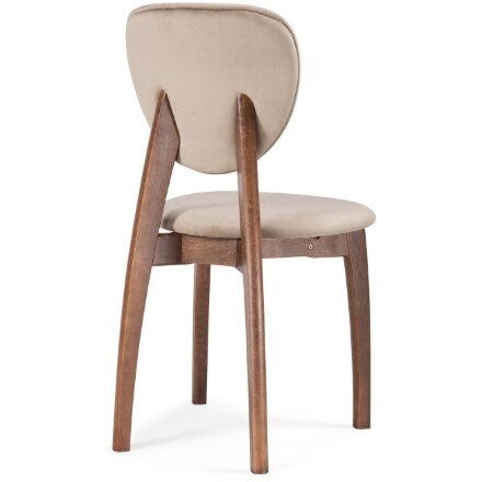 Стул деревянный Вакимо tenerife beige / миланский орех 